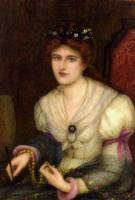 Marie Spartali Stillman - Self portrait